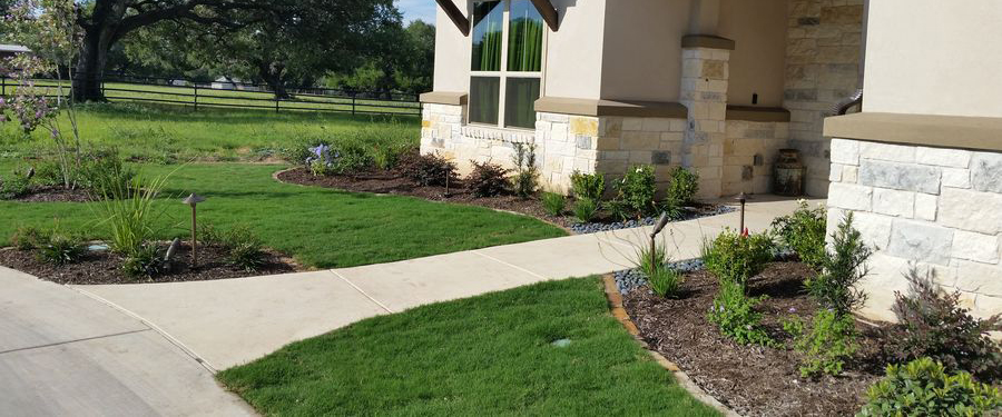 Paradise Landscapes Residential Project, Tcb Landscaping Georgetown Tx